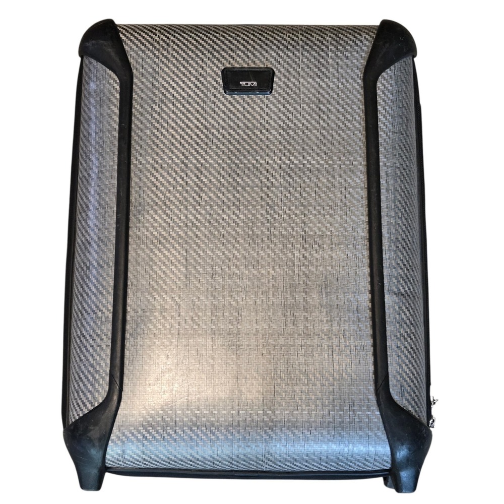 TUMI Tegra-Lite 28121TG Gray Woven Carbon Rolling Suitcase Carry-On 22" 2 Wheels